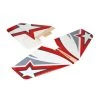 Great Planes Tail Surface Set Escapade MX 30cc EP ARF -Great Planes Sales Shop gpma5382