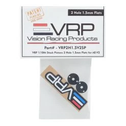 VRP 12mm Associated V2 1/10 Machined "SP" Shock Piston (2) (1.5mm x 2 Hole) -Great Planes Sales Shop vrp2h1.5v2sp 1