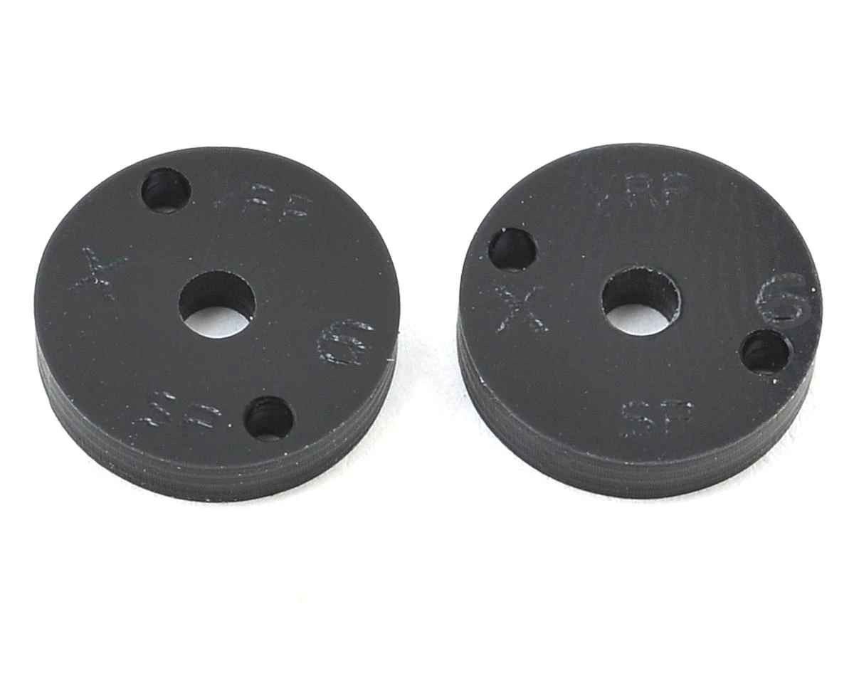 VRP 12mm Associated V2 1/10 Machined "SP" Shock Piston (2) (1.6mm x 2 Hole) 3 VRP 12mm Associated V2 1/10 Machined "SP" Shock Piston (2) (1.6mm x 2 Hole)