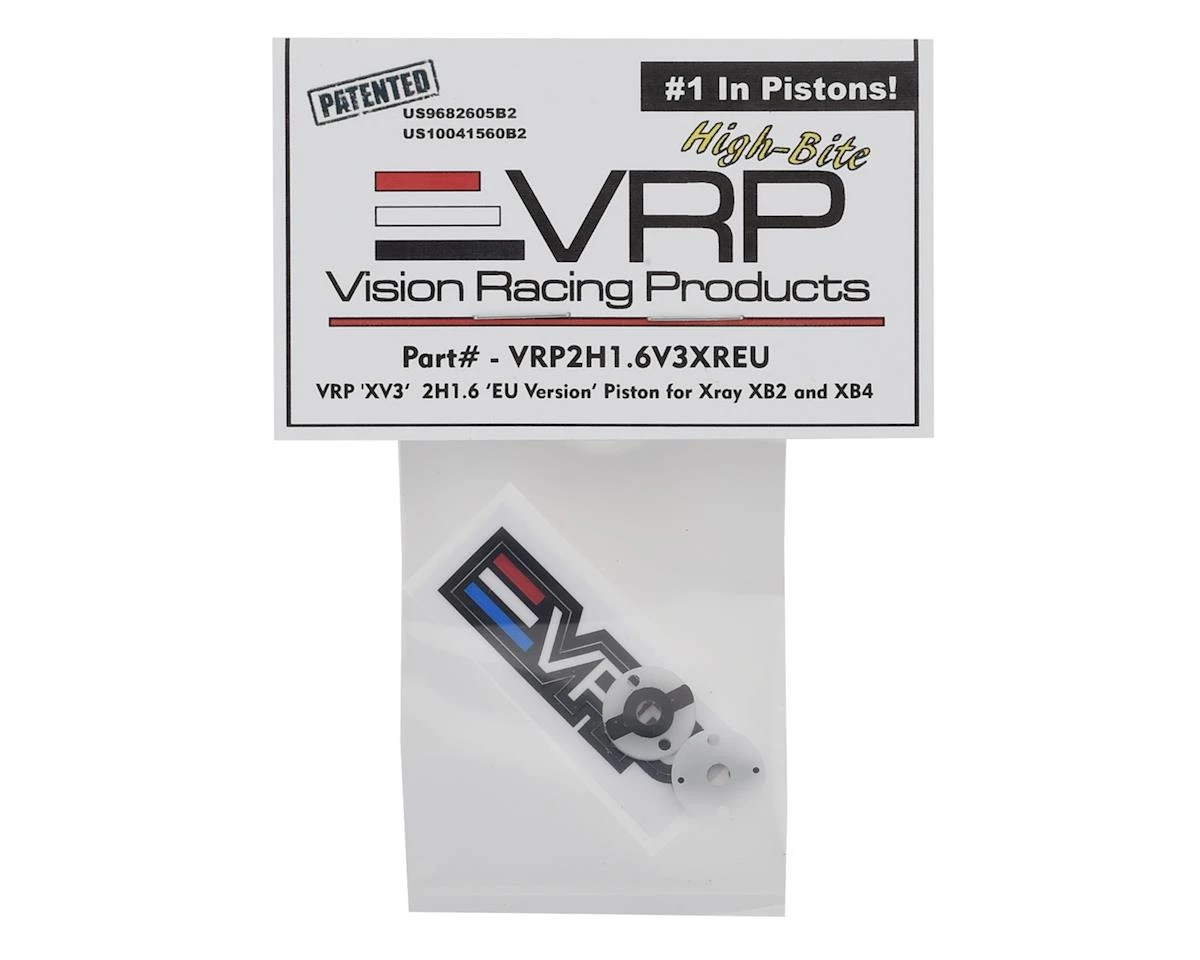 VRP XRAY 1/10 "X V3" EU Shock Piston (2) (1.6mm x 2 Hole) (White) 4 VRP XRAY 1/10 "X V3" EU Shock Piston (2) (1.6mm x 2 Hole) (White) - Image 2