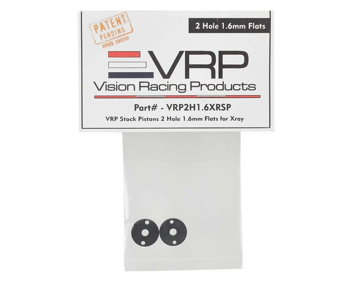 VRP XRAY XB2/XB4 SP 1/10 Machined Shock Piston (2) (1.6mm x 2 Hole) 4 VRP XRAY XB2/XB4 SP 1/10 Machined Shock Piston (2) (1.6mm x 2 Hole) - Image 2