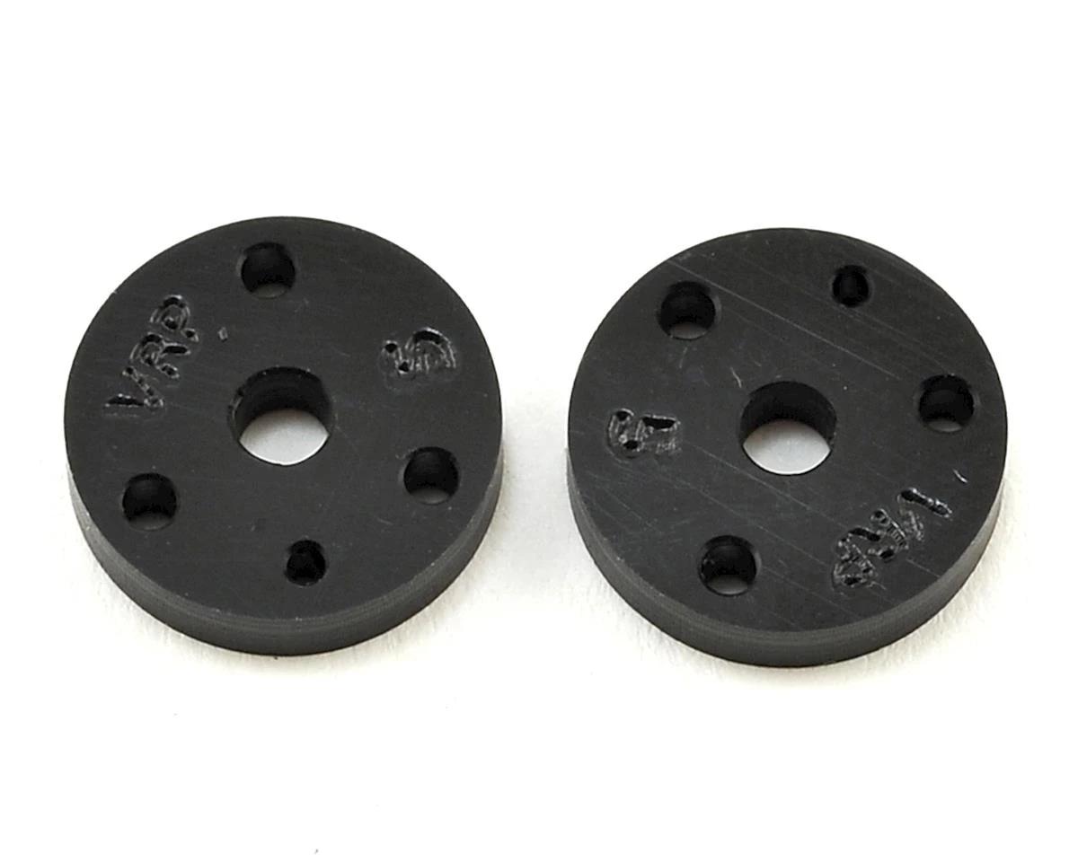 VRP 12mm Associated V2 1/10 "SP V2" Shock Piston (2) (1.5mm +1 x 3 Hole) 2 VRP 12mm Associated V2 1/10 "SP V2" Shock Piston (2) (1.5mm +1 x 3 Hole)