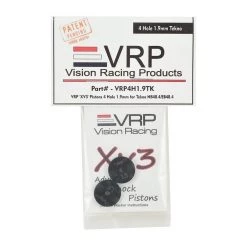 VRP Kyosho/XRAY/Tekno 1/8 "X V3" Shock Piston (2) (1.9mm x 4 Hole) -Great Planes Sales Shop vrp4h1.9tk 2
