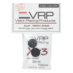 VRP Mugen 1/8 "X V3" Shock Piston (2) (1.3mm x 5 Hole) 7 VRP Mugen 1/8 "X V3" Shock Piston (2) (1.3mm x 5 Hole) -Great Planes Sales Shop vrp5h1.3v3mg 2