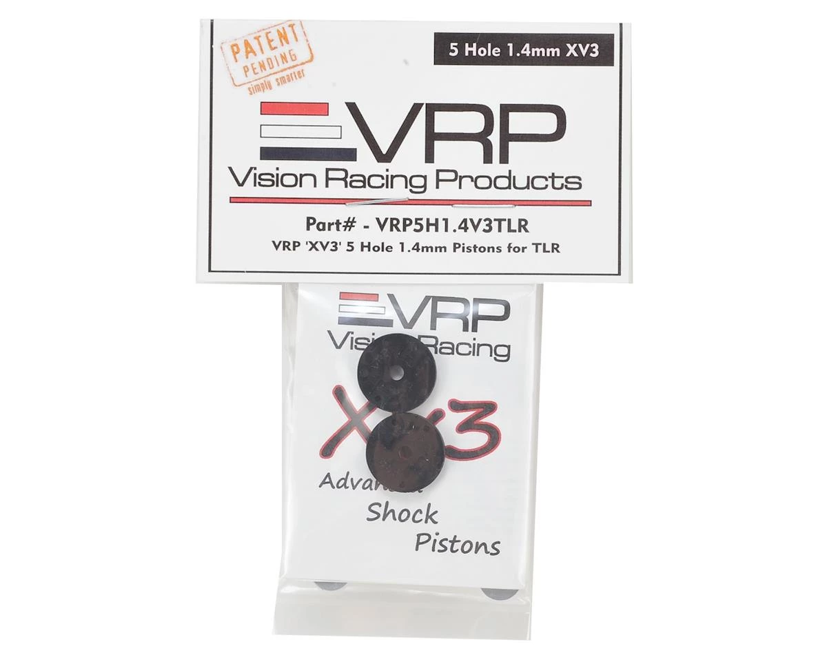 VRP TLR 8IGHT 1/8 "X V3" Shock Piston (2) (1.4mm x 5 Hole) 5 VRP TLR 8IGHT 1/8 "X V3" Shock Piston (2) (1.4mm x 5 Hole) - Image 3