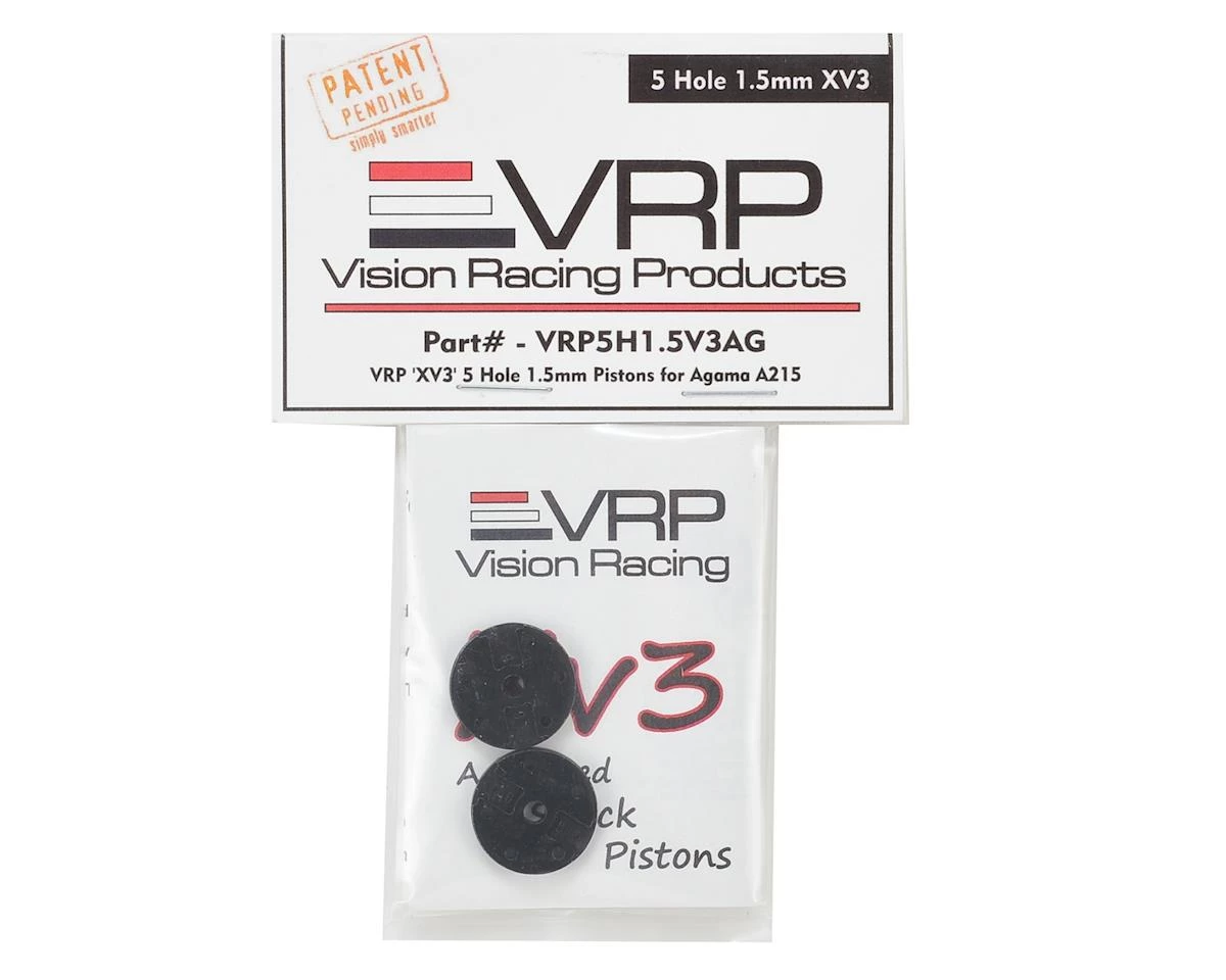 VRP Agama A215 1/8 "X V3" Shock Piston (2) (1.5mm x 5 Hole) 5 VRP Agama A215 1/8 "X V3" Shock Piston (2) (1.5mm x 5 Hole) - Image 3
