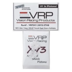 VRP Hot Bodies XV3-ST 'Smooth Track' Piston (1.5mm x 5 Hole) -Great Planes Sales Shop vrp5h1.5v3sthb 2