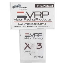VRP TLR 1/8 "XV3-ST Smooth Track" Piston (2) (1.5mm x 5 Hole) 7 VRP TLR 1/8 "XV3-ST Smooth Track" Piston (2) (1.5mm x 5 Hole) -Great Planes Sales Shop vrp5h1.5v3sttlr 2