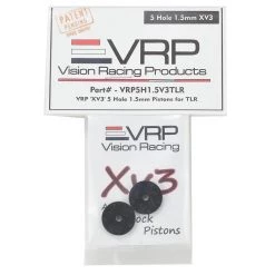 VRP TLR 8IGHT 1/8 "X V3" Shock Piston (2) (1.5mm x 5 Hole) -Great Planes Sales Shop vrp5h1.5v3tlr 2