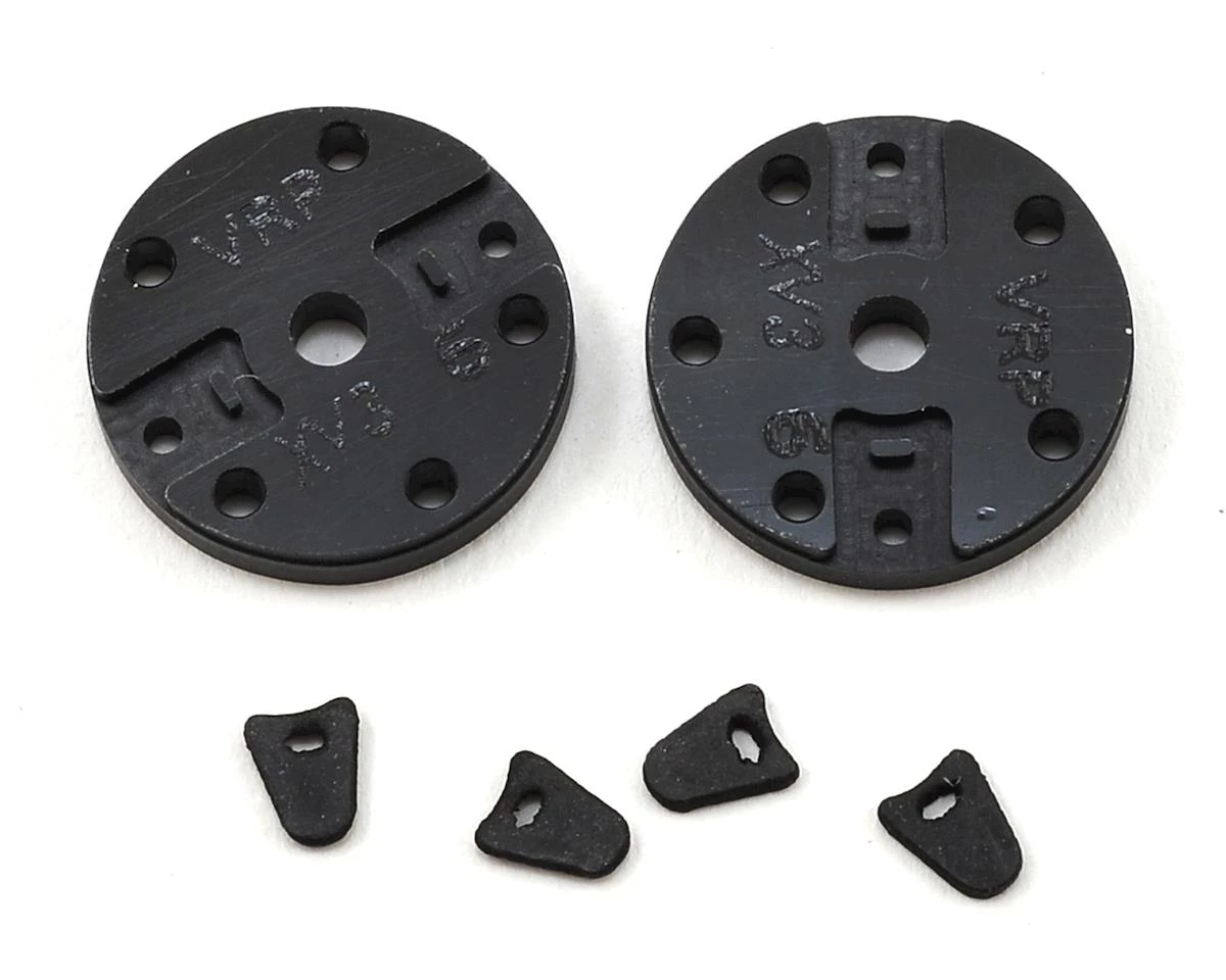VRP Hot Bodies D8 1/8 "X V3" Shock Piston (2) (1.6mm x 5 Hole) 3 VRP Hot Bodies D8 1/8 "X V3" Shock Piston (2) (1.6mm x 5 Hole)