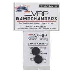 VRP KYO/XRAY/Tekno 1/8 "Gamechanger" Piston (2) (1.3mm x 6 Hole) (High Pack) 7 VRP KYO/XRAY/Tekno 1/8 "Gamechanger" Piston (2) (1.3mm x 6 Hole) (High Pack) -Great Planes Sales Shop vrp6h1.3hpky 2