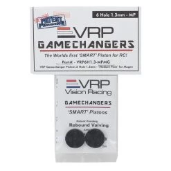VRP Mugen 1/8 "Gamechanger" Piston (2) (1.3mm x 6 Hole) (Medium Pack) -Great Planes Sales Shop vrp6h1.3mpmg 2