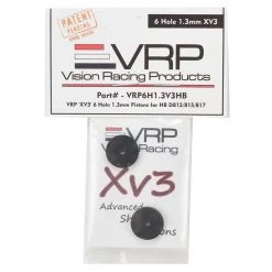VRP Hot Bodies D8 1/8 "X V3" Shock Piston (2) (1.3mm x 6 Hole) -Great Planes Sales Shop vrp6h1.3v3hb 2