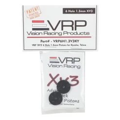 VRP Kyosho/XRAY/Tekno 1/8 "X V3" Shock Piston (2) (1.3mm x 6 Hole) 7 VRP Kyosho/XRAY/Tekno 1/8 "X V3" Shock Piston (2) (1.3mm x 6 Hole) -Great Planes Sales Shop vrp6h1.3v3ky 2