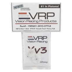 VRP TLR 1/8 "XV3-ST Smooth Track" Piston (2) (1.3mm x 6 Hole) -Great Planes Sales Shop vrp6h1.3v3sttlr 2
