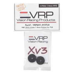 VRP TLR 8IGHT 1/8 "X V3" Shock Piston (2) (1.4mm x 6 Hole) -Great Planes Sales Shop vrp6h1.4v3tlr 2