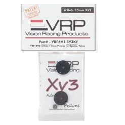 VRP Kyosho/XRAY/Tekno 1/8 "X V3" Shock Piston (2) (1.5mm x 6 Hole) 7 VRP Kyosho/XRAY/Tekno 1/8 "X V3" Shock Piston (2) (1.5mm x 6 Hole) -Great Planes Sales Shop vrp6h1.5v3ky 2