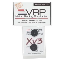 VRP Kyosho/XRAY/Tekno 1/8 "X V3" Shock Piston (2) (1.2mm x 8 Hole) -Great Planes Sales Shop vrp8h1.2v3ky 2