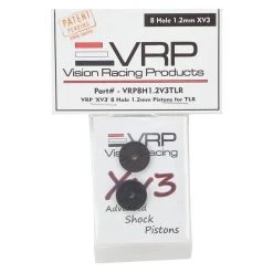 VRP TLR 8IGHT 1/8 "X V3" Shock Piston (2) (1.2mm x 8 Hole) 7 VRP TLR 8IGHT 1/8 "X V3" Shock Piston (2) (1.2mm x 8 Hole) -Great Planes Sales Shop vrp8h1.2v3tlr 2
