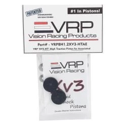 VRP Associated 1/8 "X V3" HT Shock Piston (2) (1.2mm x 8 Hole) (High Traction) -Great Planes Sales Shop vrp8h1.2xv3 htae 2