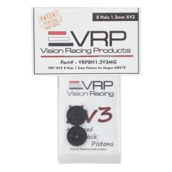 VRP Mugen 1/8 "X V3" Shock Piston (2) (1.3mm x 8 Hole) 7 VRP Mugen 1/8 "X V3" Shock Piston (2) (1.3mm x 8 Hole) -Great Planes Sales Shop vrp8h1.3v3mg 2