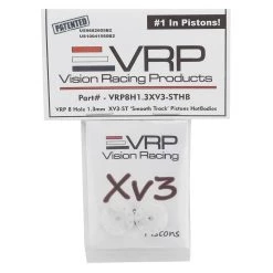 VRP Hot Bodies 1/8 "XV3-ST Smooth Track" Piston (2) (1.3mm x 8 Hole) -Great Planes Sales Shop vrp8h1.3v3sthb 2