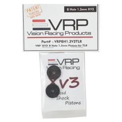 VRP TLR 8IGHT 1/8 "X V3" Shock Piston (2) (1.3mm x 8 Hole) 7 VRP TLR 8IGHT 1/8 "X V3" Shock Piston (2) (1.3mm x 8 Hole) -Great Planes Sales Shop vrp8h1.3v3tlr 2